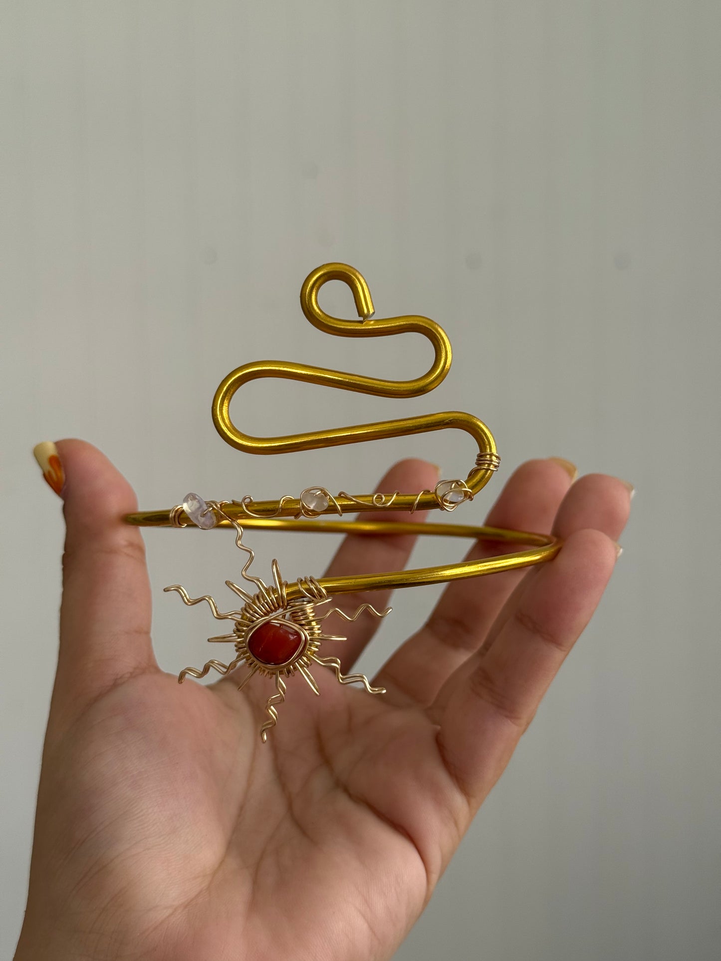 Sun carnelian arm cuff 🧚‍♀️