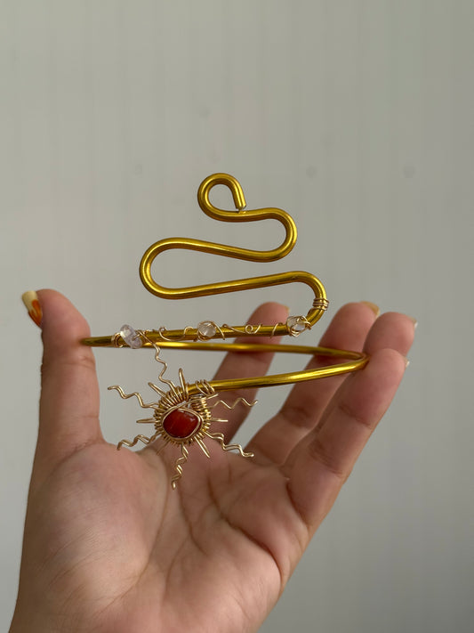 Sun carnelian arm cuff 🧚‍♀️