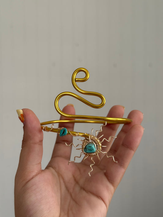 Sun turquoise arm cuff 🧚‍♀️