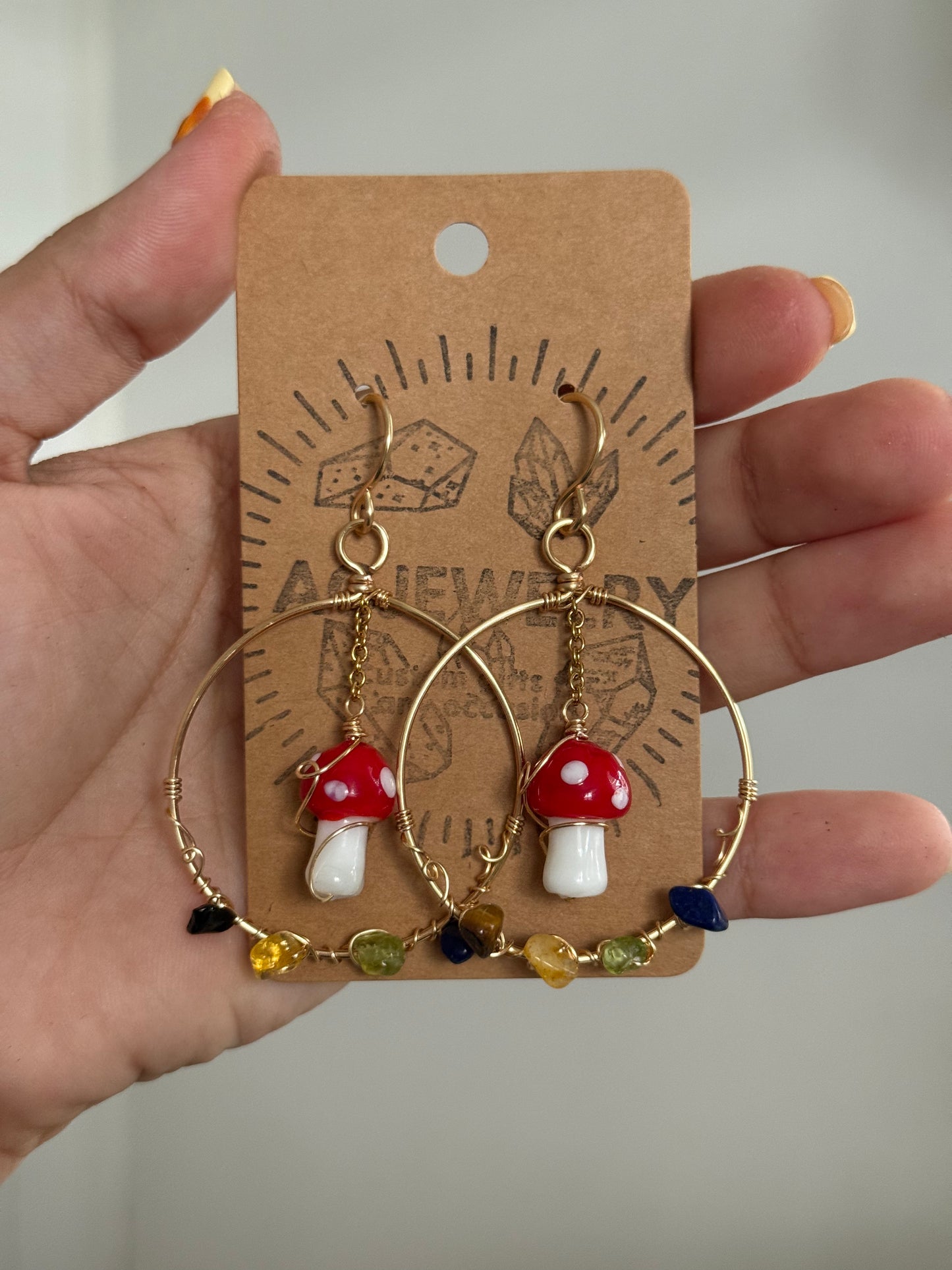 Fungi earrings 🍄